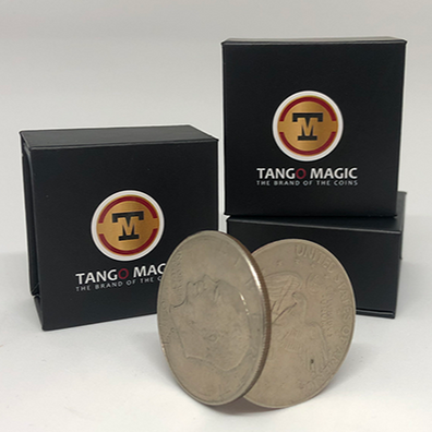 Magnetic Flipper Coin (Half Dollar)(D0042)by Tango - Trick
